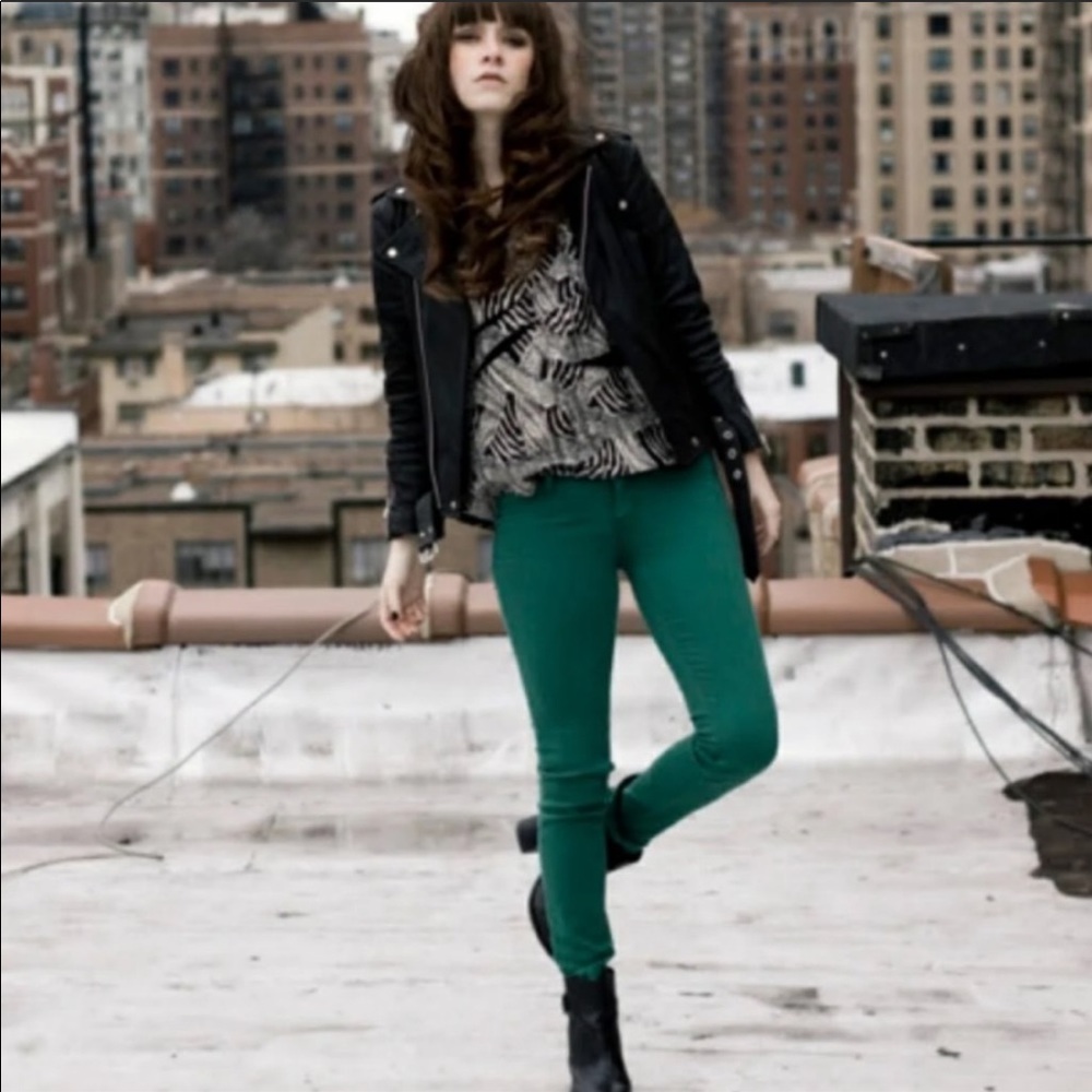 Bullhead Jeans in Emerald Green
